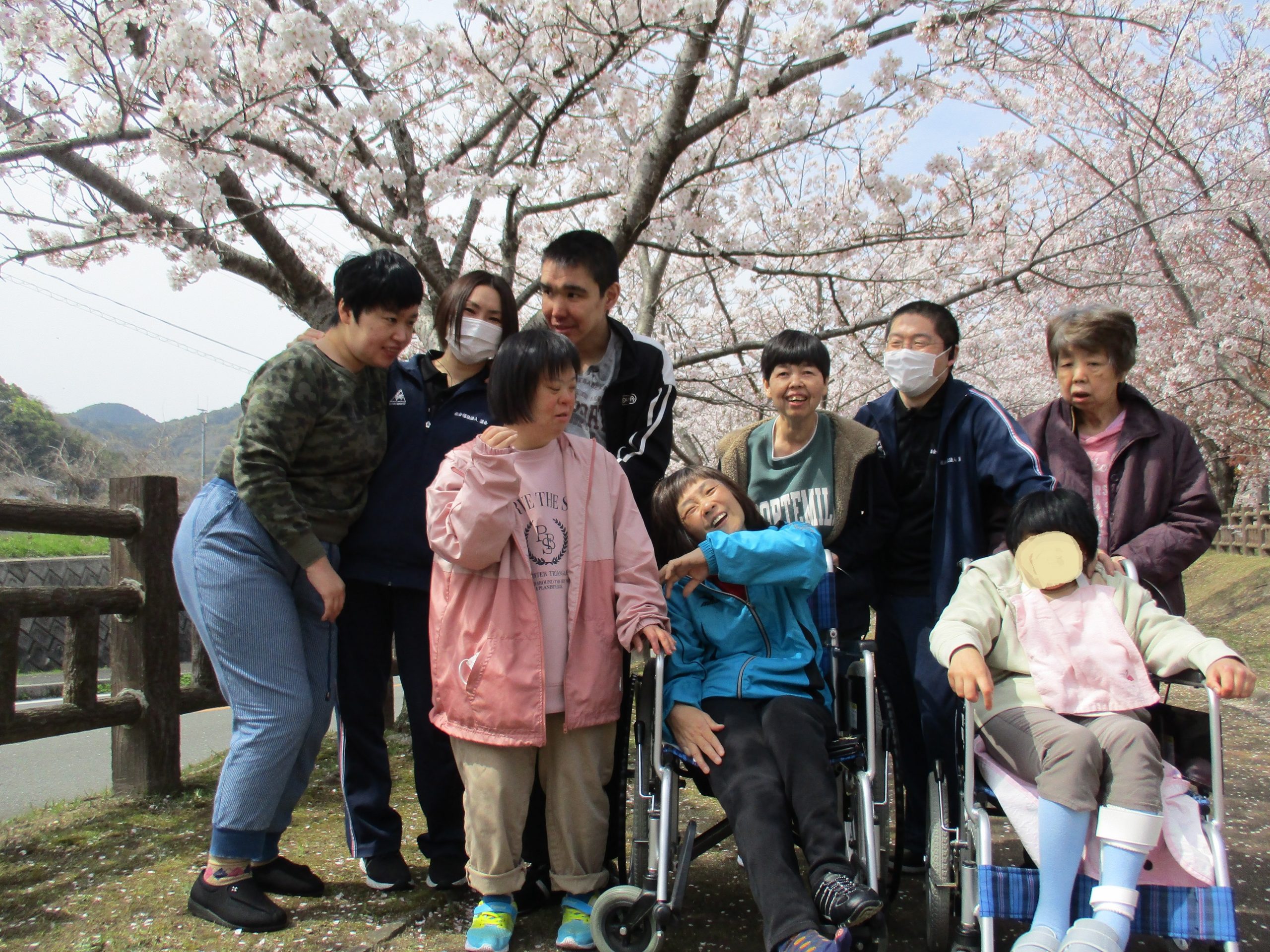 お花見～ - 社会福祉法人 翼会